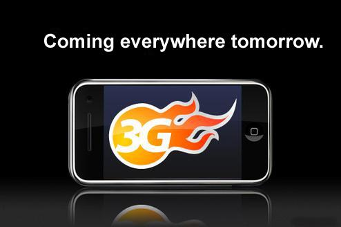 New iPhone 3G Tomorrow