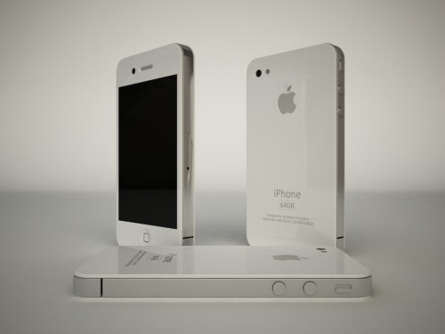 New iPhone 4G white