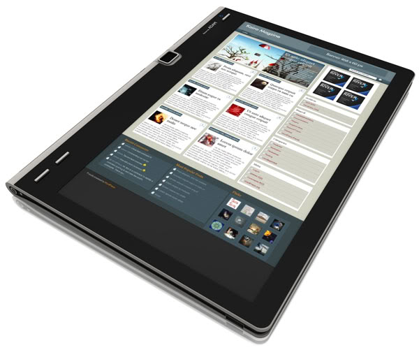 Diseño conceptual del iPad 2