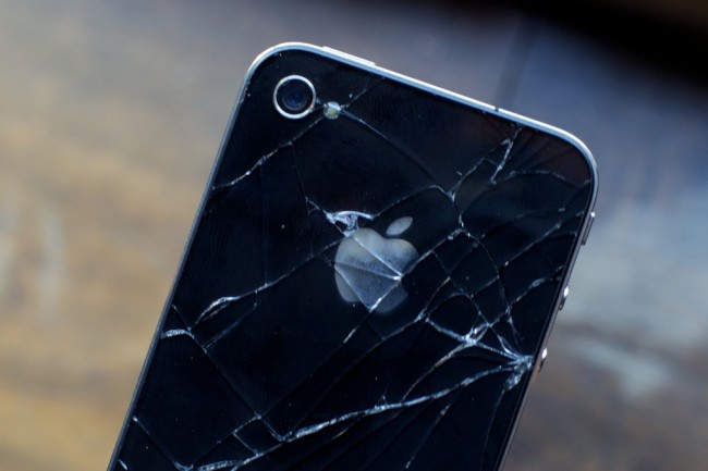 iPhone 4 broken screen