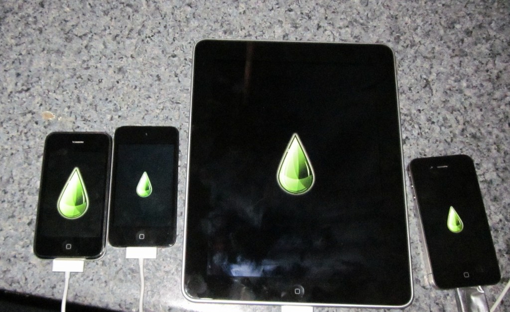 iDevices jailbroken with limera1n