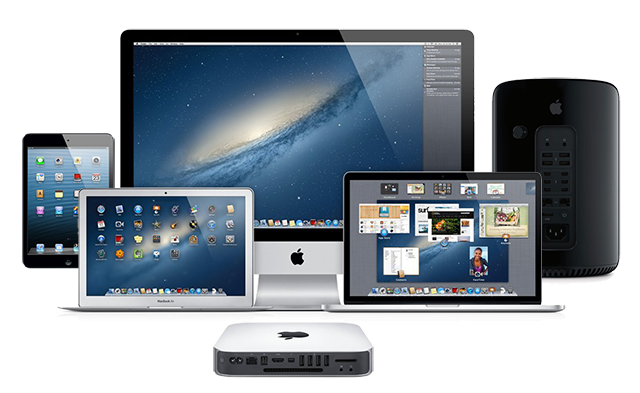 Apple PC lineup 2013