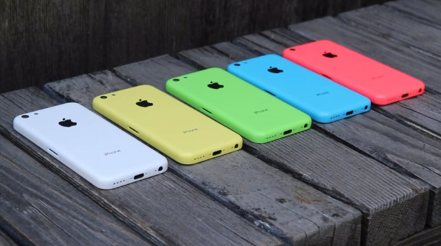iPhone 5C colores