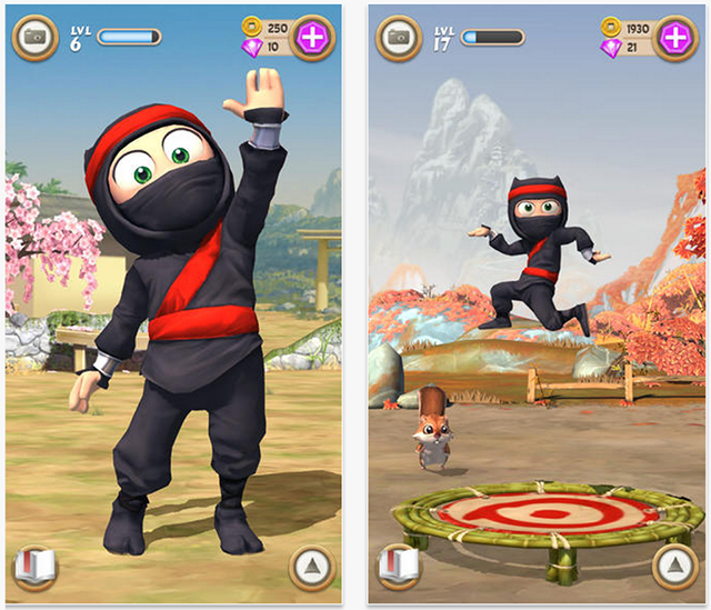 juego-clumsy-ninja-iphone