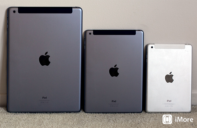 Lineup de iPads
