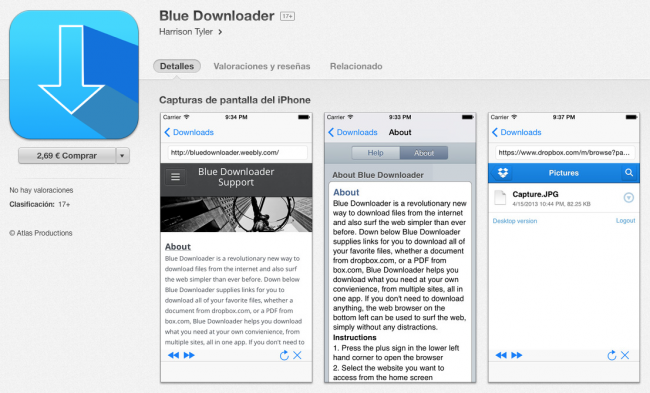 blue-downloader-app-store