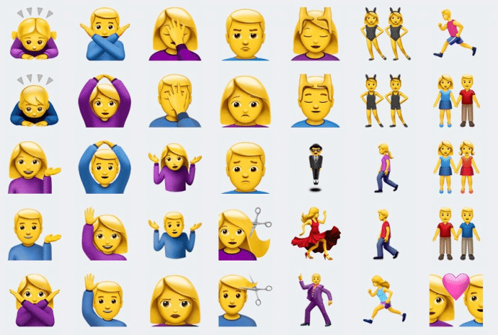 Emojis iOS 10.2