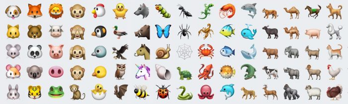 nuevos emojis animales