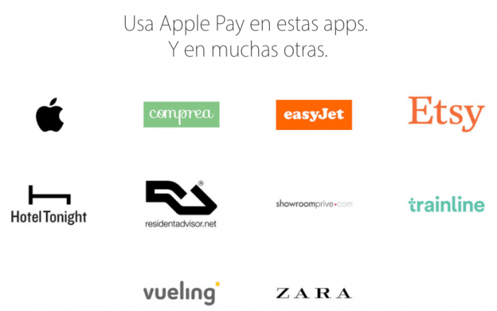 Apps con Apple Pay