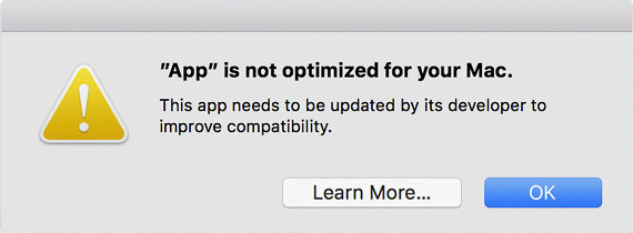 App no optimizada