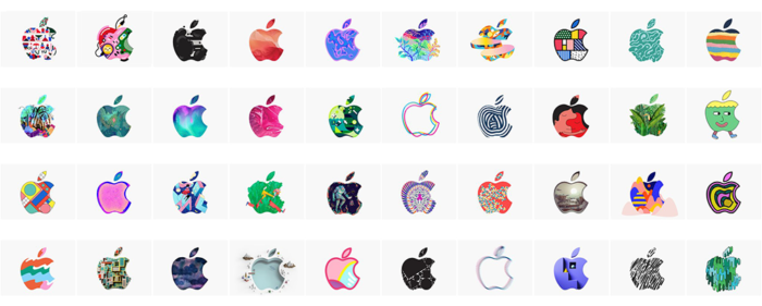 Apple Video Logos