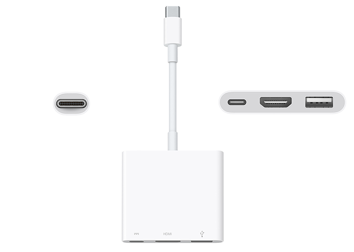 Adaptador multipuerto USB-C AV