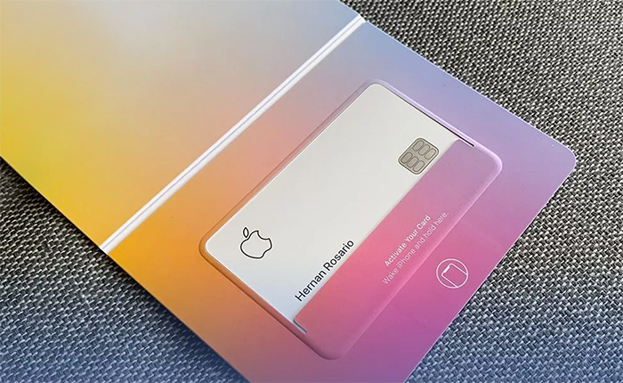 Empaque Apple Card