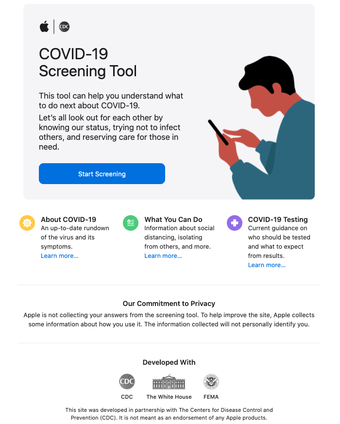 Web Apple COVID19