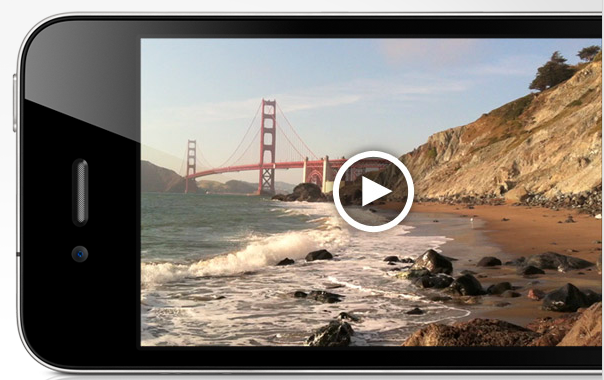 iMovie app on iPhone 4