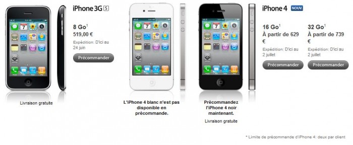 iPhone 4 desbloqueado y sin contrato