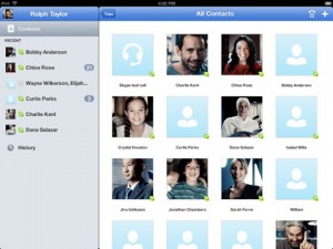Skype en el iPad