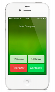 Teléfono iOS 7 beta 4