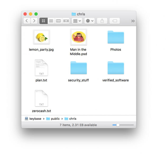 Keybase para Mac