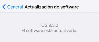 Actualizar iOS