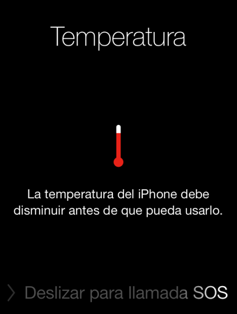 iPhone caliente