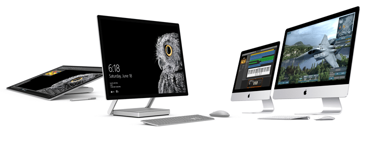 iMac vs Surface Studio