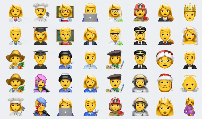 Nuevos emojis iOS 10.2