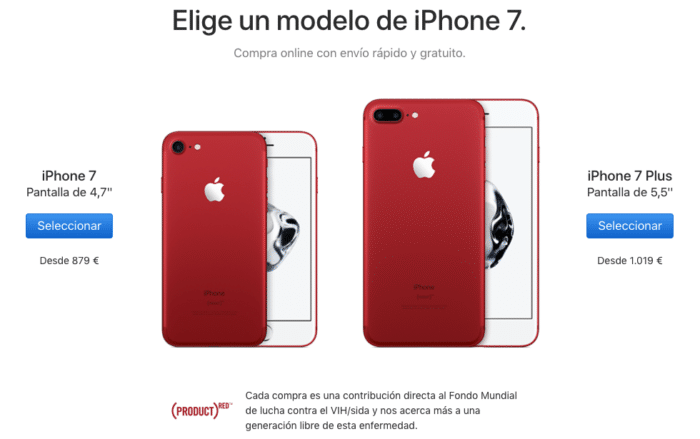 iphone 7 (RED)