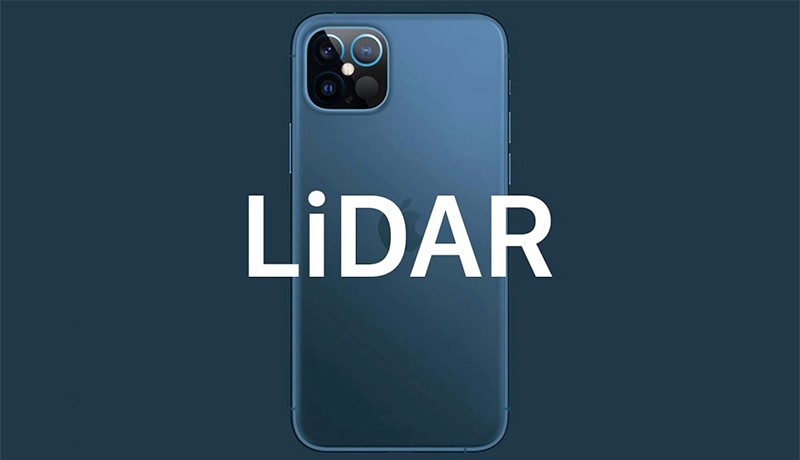 iPhone 12 con escáner LiDAR