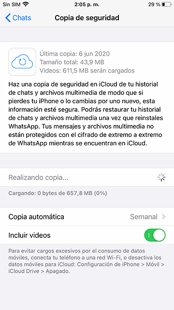 iOS WhatsApp