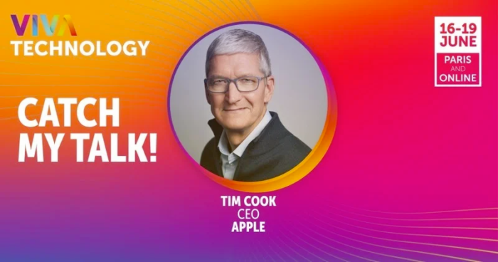Tim Cook VivaTechnology
